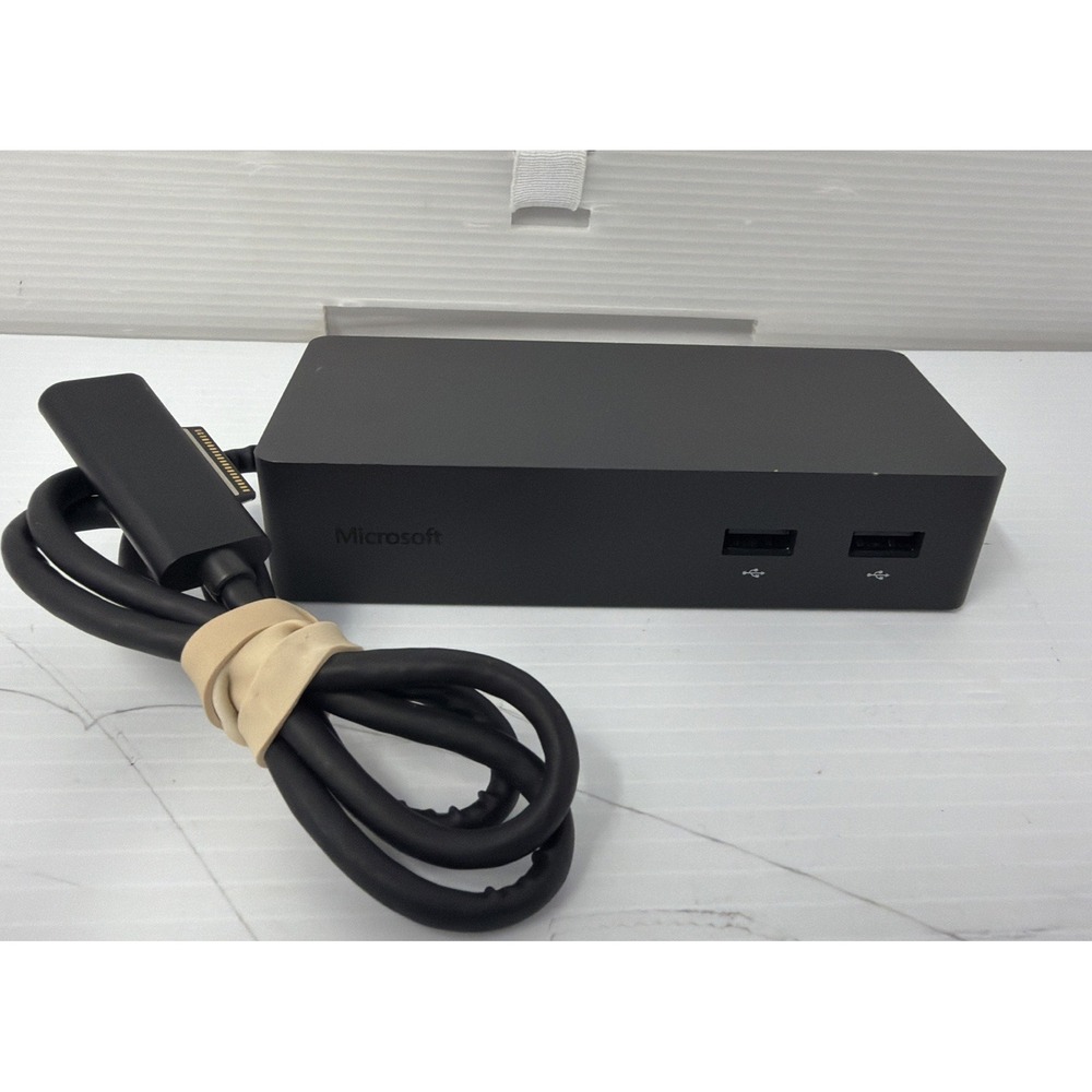 Microsoft Surface Dock 1661 Black Docking Station - Good Condition